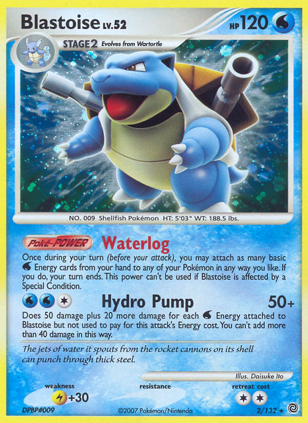 Secret Wonders Holo Blastoise #2/132